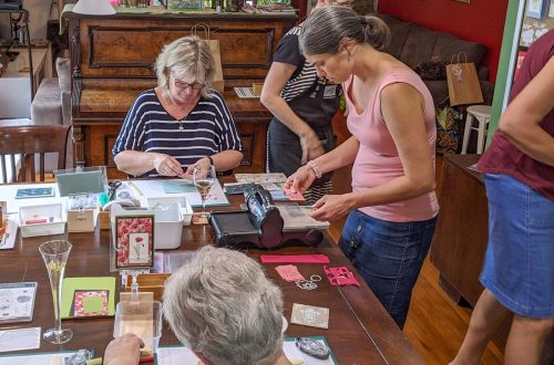 Card Making Classes Stamping With Amac